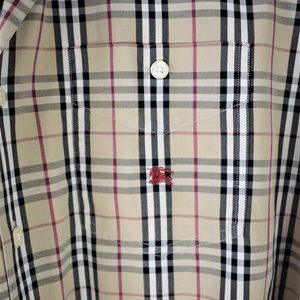 Burberry Short Sleeve Dress Shirt